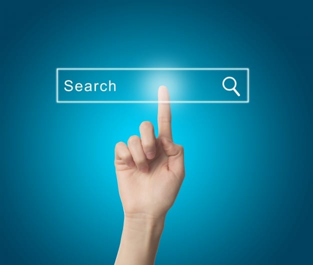 Organic search traffic search icon