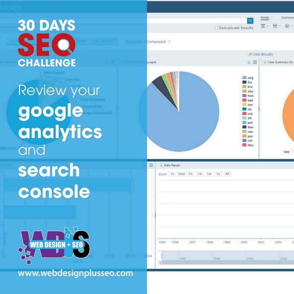 Day 30: Review your Google Analytics and Search Console 10