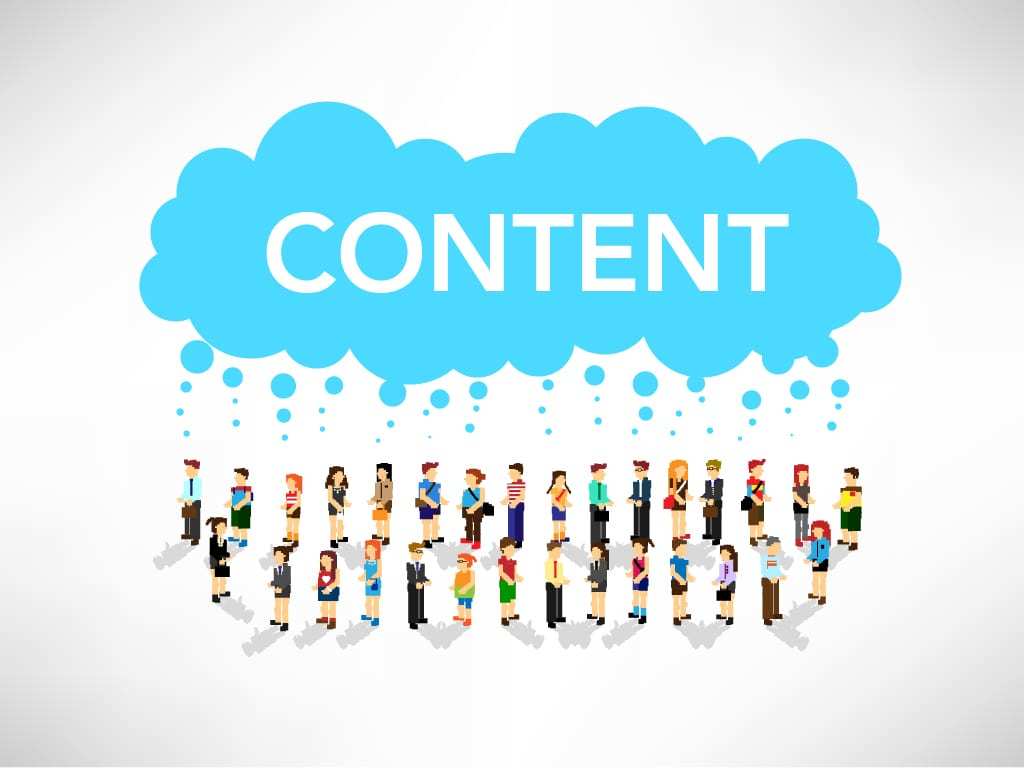 keep your audience updated with content